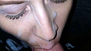 Uk amateur facials and cumshot party