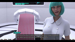 Stranded in Space - Blue Haired MILF Want Threesome with Me & Hot Busty Doctor
