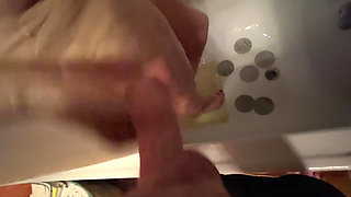 Stepaunt Ann JOI in the Shower Jacks Me off on Ass Best Mature Tits Legs