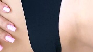 Big boobs milf masturbates with her dildo