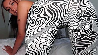 Solo ass and pussy spreading after toying masturbation