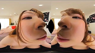 Great close up in japanese teen blowjob pov
