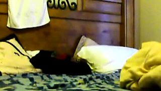 BBW Webcam Girl Masturbates on a Call