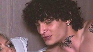 A Stepmother Ends up Being Fucked by Her Stepson While Sharing a Hotel Bed - Monique Fuentes & Jordy Fabian