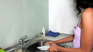 Amateur Thai teen Lisia wants dessert