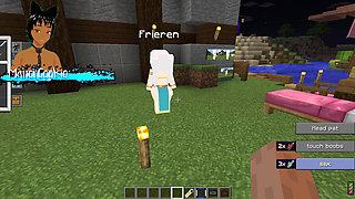 Minecraft Jenny Mod Fapcraft Frieren is wearing a sexy outfit and wants to have sex