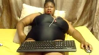 Black bbw Monster tits  webcam