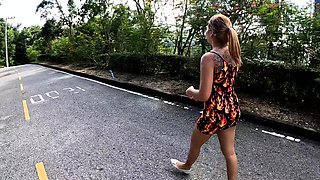 Big ass Thai MILF amateur GF fucked hard