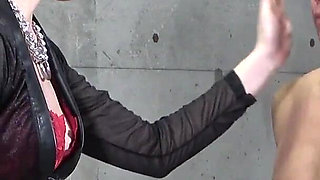 Facesitting Rubbing Ass and Pussy, Crushing Face, Breath Management, Mistress Uses Masochist as Human Chair