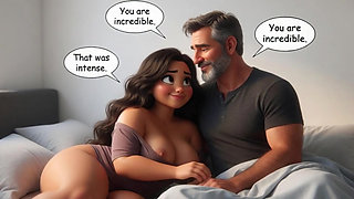 Lari's Secret Story How I Became Intimate With My Aunt's Older Boyfriend (AI generated)