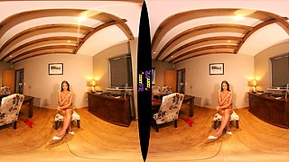 Emo teen on solo webcam masturbation
