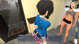 Neighbor, milf neighbor, adult visual novel