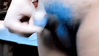 Onanism and peeing in like a stupid sissy fuckslut