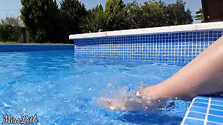 Wet Feet on Pool