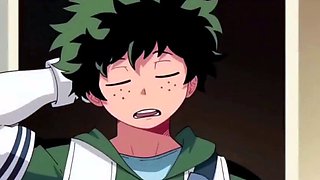 Uncensored Hentai Facial Cum and Cock Riding