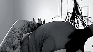 Lucky Gurl Hollee Huntress Gets Blindfolded, Bonded, Spanked, Pounded and Creampied