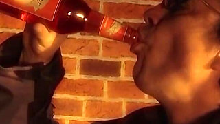 Nylon Girl Bound and Fucked Hard in Wild BDSM Session