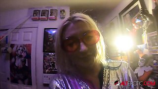 Endearing Leya Falcon at huge tits scene