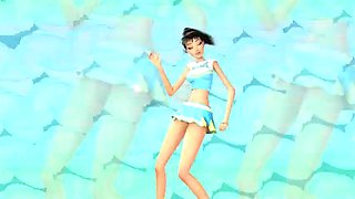 3DGSPOT - Huge-chested Trans Ladies Screws Some Humid Vaginas! ANIMATION HUMP!