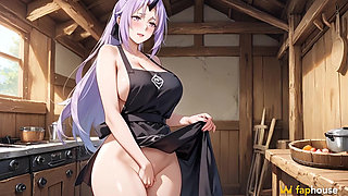 Sion Realized That Cooking Wasn't Her Thing, and Began to Satisfy the Villagers' Sexual Hunger in Ai Adaptations