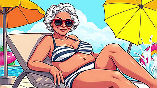 Cartoon Bikini Matures (non-nude)