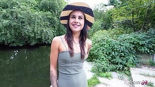 Jenny Stella's Skinny Frame Explores Hard German Casting