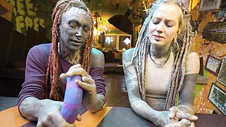 Sneaky Anuskatzz and Lily Lu - dreadlocks sex - Dirty Dreaz
