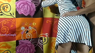 Stepson Fucked His Girlfriend All Night.