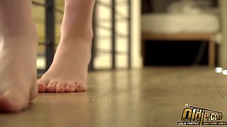 Sugar Daddy, Lexi Montana And Petite Blonde - Gets Licked And Fucked By Old Man - Full Video Only At