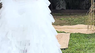Courtney & Renee in Bridal Humiliation by Lover and Wife (4k)