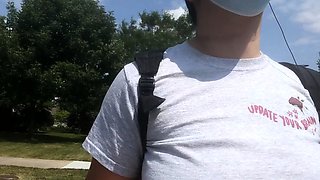 DaneJones HD Natural big boob girl masturbates