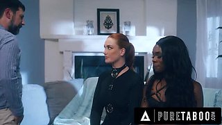 Hot Redhead Siri Dahl & Best Friend Ana Foxxx Submit To Controlling Husband - Rough Sex & Deepthroat