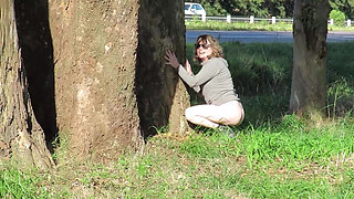 Patricia on the side of the highway