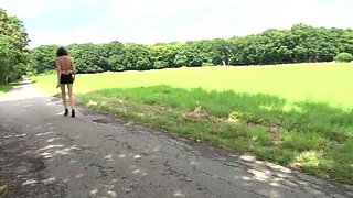 Busty Tattooed MILF Gets Pussy Pounded Outdoor - Da Cada Big Tits & Big Ass