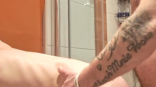 Fucking From Behind in the Bathroom