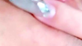 Amateur Webcam Cute Teen Plays Solo