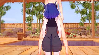 Cartoon hentai teen with big boobs porn