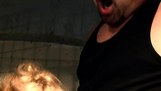 Hot blonde likes BDSM sex she fucks guys