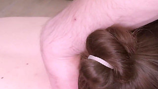 Ritzy Rain Oral Domination with Mouth Spider O-ring Gag, Full Mouth of Cum in Gag and Nasty Cum Play