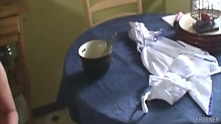 How Sweet She Looks While Pulling Her Panties Down - Masturbation