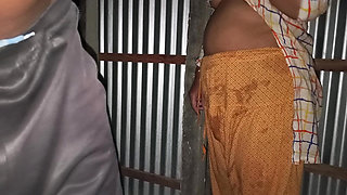 Desi Stepmom with First-time Alone House Sexy