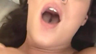 Big Tit MILF Spitroasted Hard by Two Huge Cocks