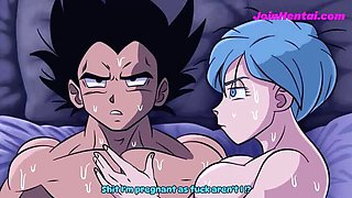 Bulma Gives Vegeta a Hardcore Hentai Blowjob