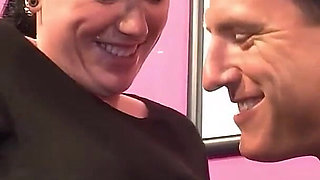 Private Scandals Blonde BBW Rides Old Cock Hard