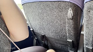 MILF Gave Risky Handjob in a Travel Bus - Hope That No One Saw Us Oo