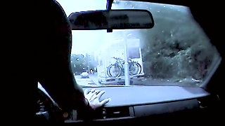 Perverted MILF Wants to Pop in the Car