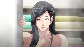 Unseen Woman in the bed in endless fantasy