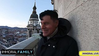 Watch gambling Matt Bird and Eliza Eves's dirt