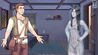 Summer fun with Rezero and Fortnite in a lustful campus adventure