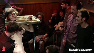 Lily LaBeau Blond hair babe Bitch Stocks